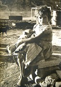 girl holding baby
